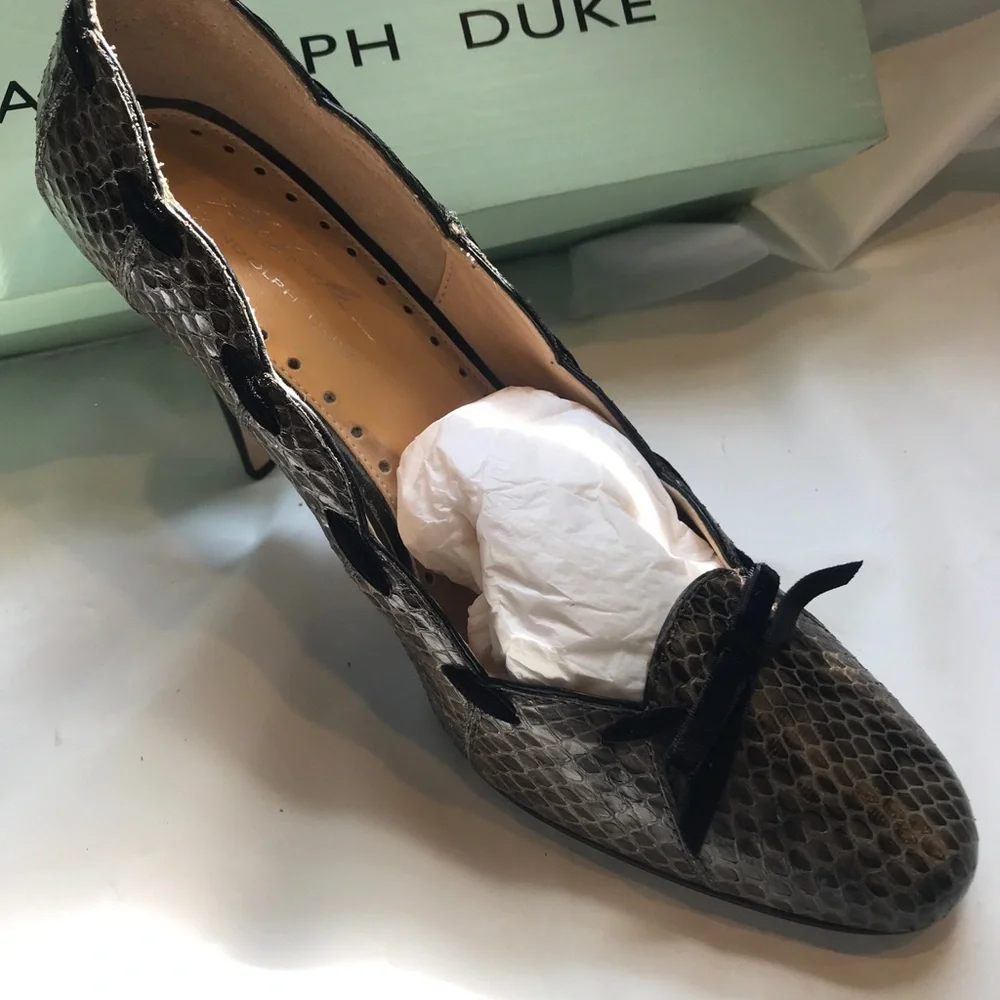 Randolph Duke elegant snakeskin
